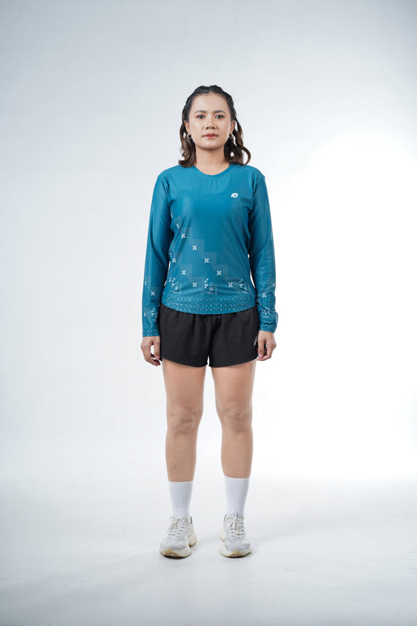 Women's Long Sleeve Jersey | Jersey Olahraga Wanita | Raga ENOM