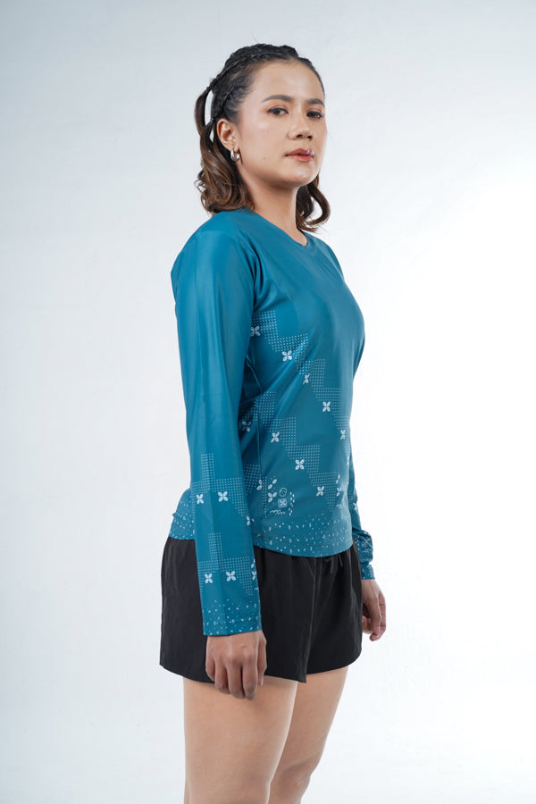 Women's Long Sleeve Jersey | Jersey Olahraga Wanita | Raga ENOM