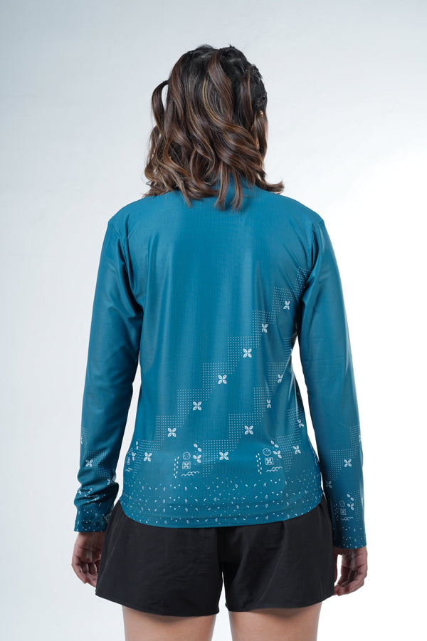 Women's Long Sleeve Jersey | Jersey Olahraga Wanita | Raga ENOM