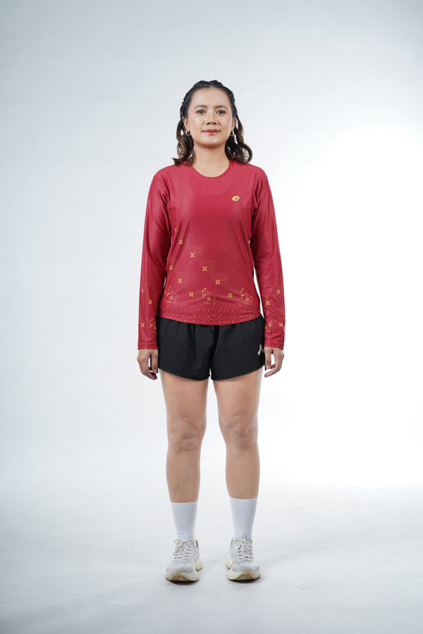 Women's Long Sleeve Jersey | Jersey Olahraga Wanita | Raga ENOM