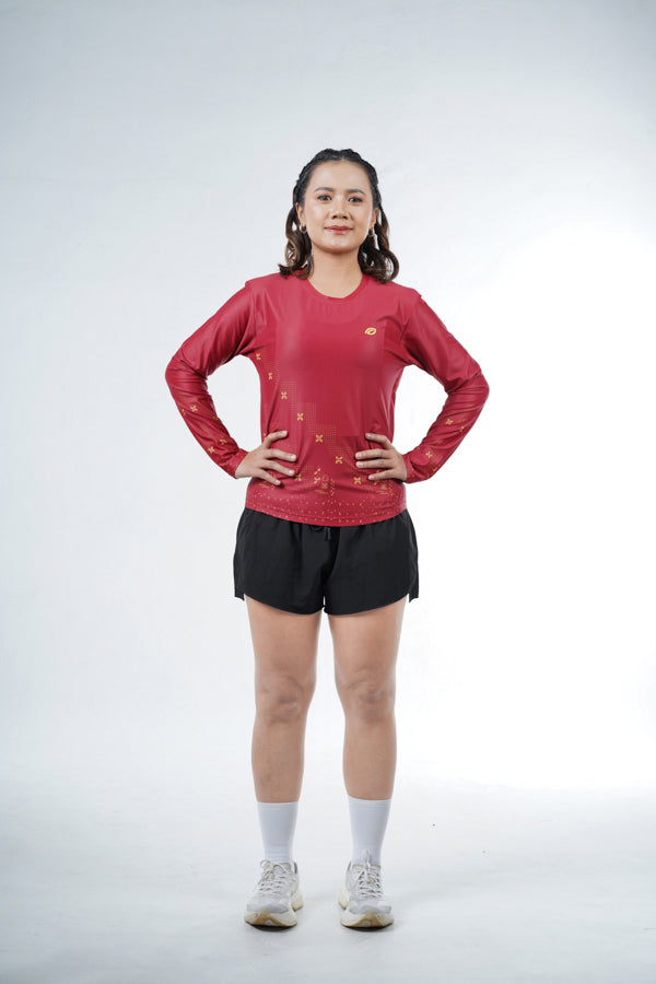 Women's Long Sleeve Jersey | Jersey Olahraga Wanita | Raga ENOM