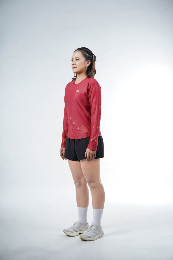 Women's Long Sleeve Jersey | Jersey Olahraga Wanita | Raga ENOM