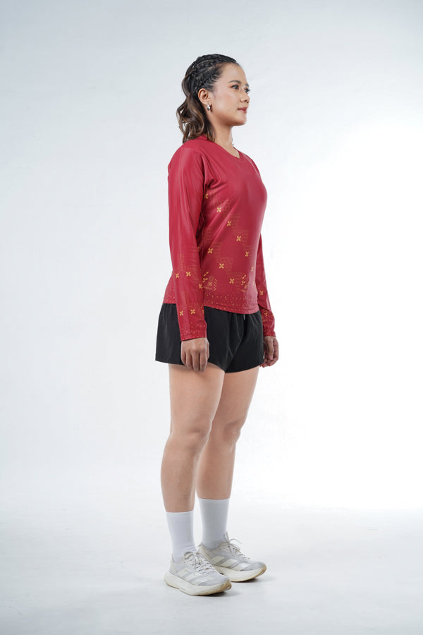 Women's Long Sleeve Jersey | Jersey Olahraga Wanita | Raga ENOM