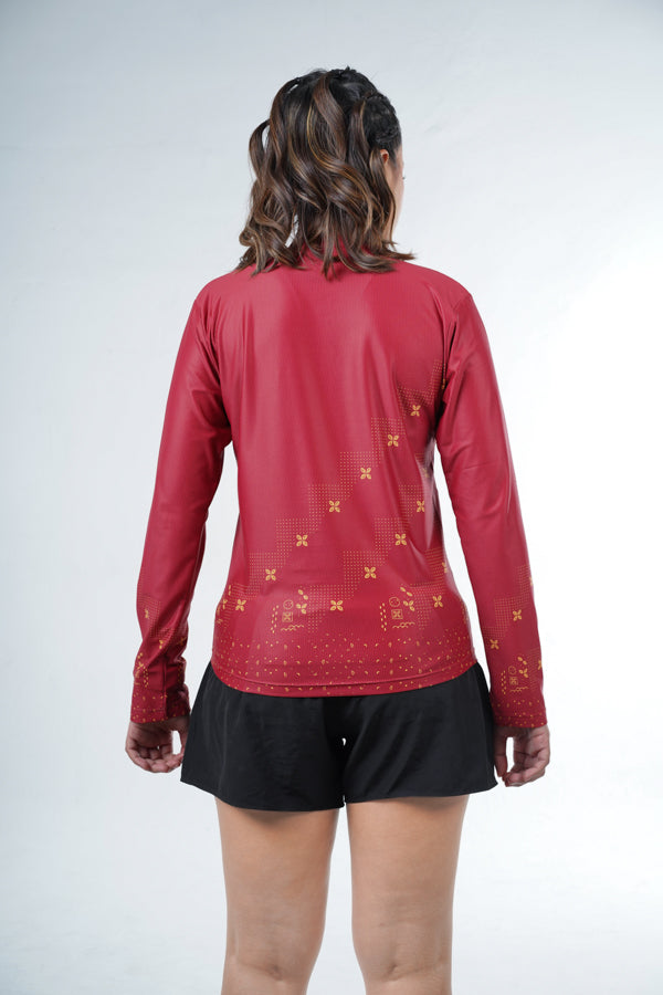 Women's Long Sleeve Jersey | Jersey Olahraga Wanita | Raga ENOM