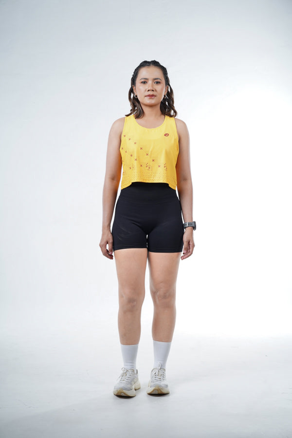 Women's Sleeveless Crop Jersey | Jersey Crop Wanita Tanpa Lengan | Raga ENOM