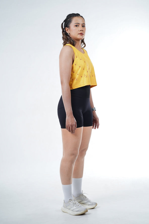 Women's Sleeveless Crop Jersey | Jersey Crop Wanita Tanpa Lengan | Raga ENOM