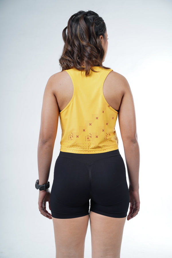 Women's Sleeveless Crop Jersey | Jersey Crop Wanita Tanpa Lengan | Raga ENOM