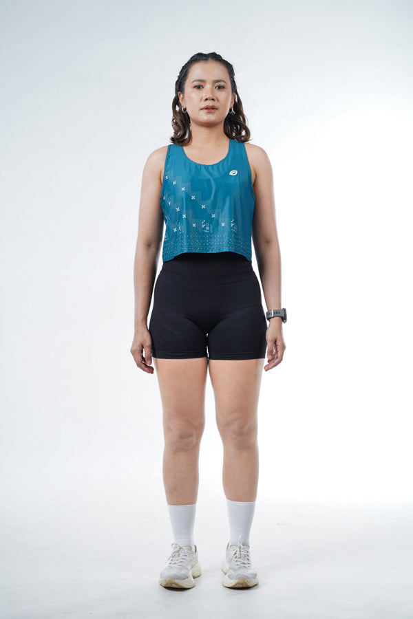 Women's Sleeveless Crop Jersey | Jersey Crop Wanita Tanpa Lengan | Raga ENOM