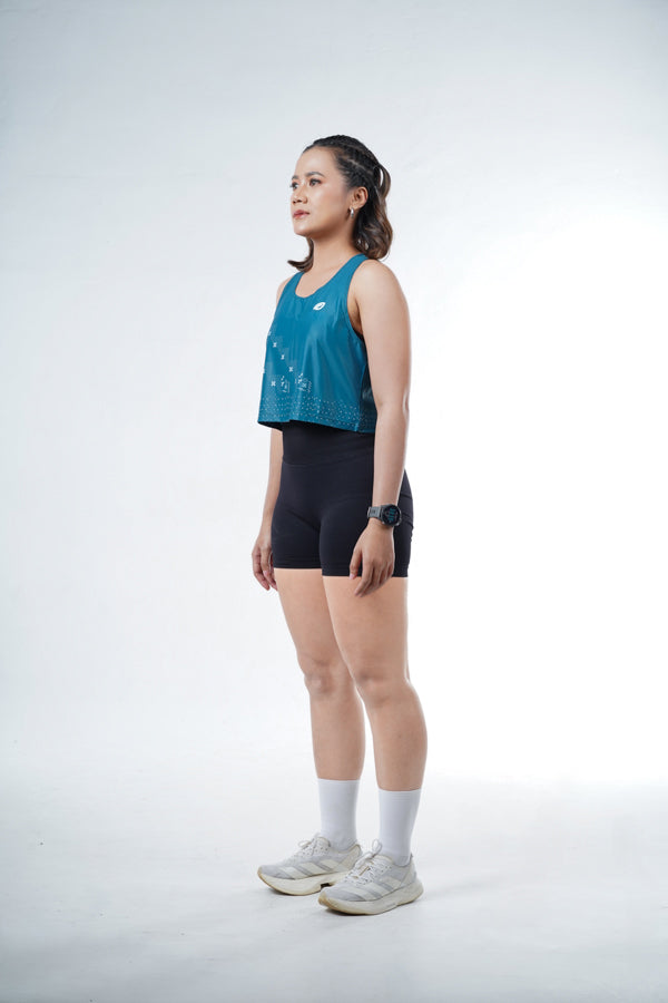 Women's Sleeveless Crop Jersey | Jersey Crop Wanita Tanpa Lengan | Raga ENOM