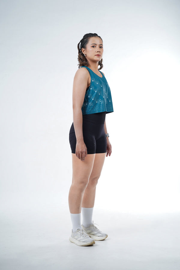 Women's Sleeveless Crop Jersey | Jersey Crop Wanita Tanpa Lengan | Raga ENOM