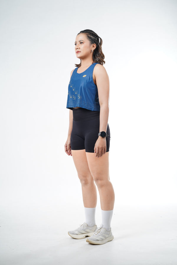 Women's Sleeveless Crop Jersey | Jersey Crop Wanita Tanpa Lengan | Raga ENOM