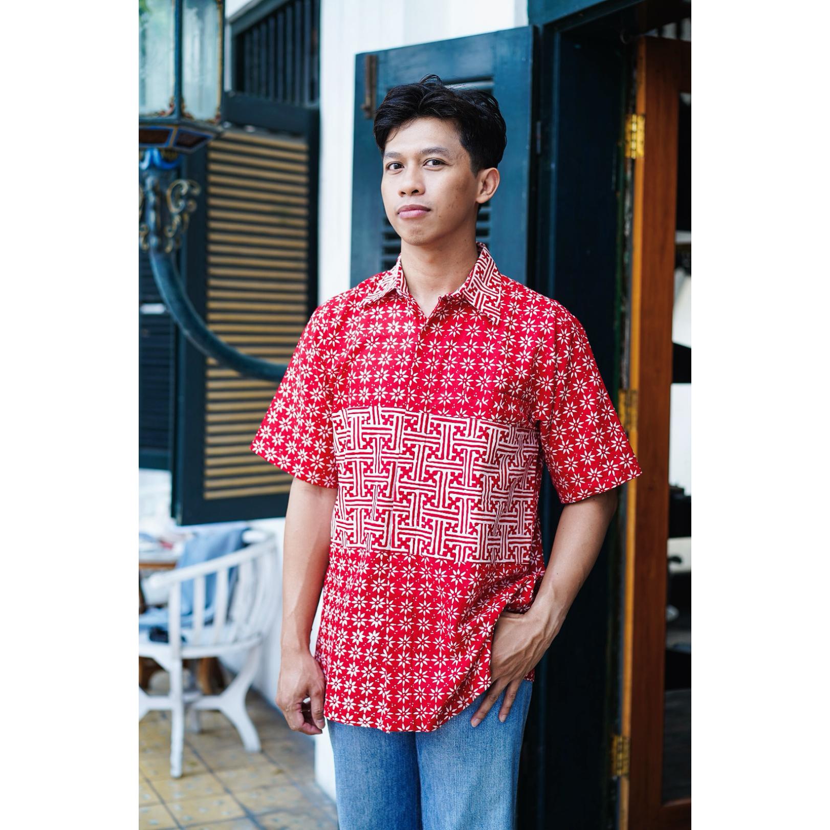 KEMEJA REGULER PD RED CAP SORAI RUME Z07704
