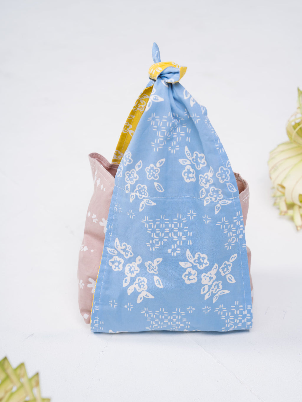 Batik ENOM - Karin & Dhiya - Batik Cap Bahan Katun - Hand Bag - Scrunchie - Labuh Series