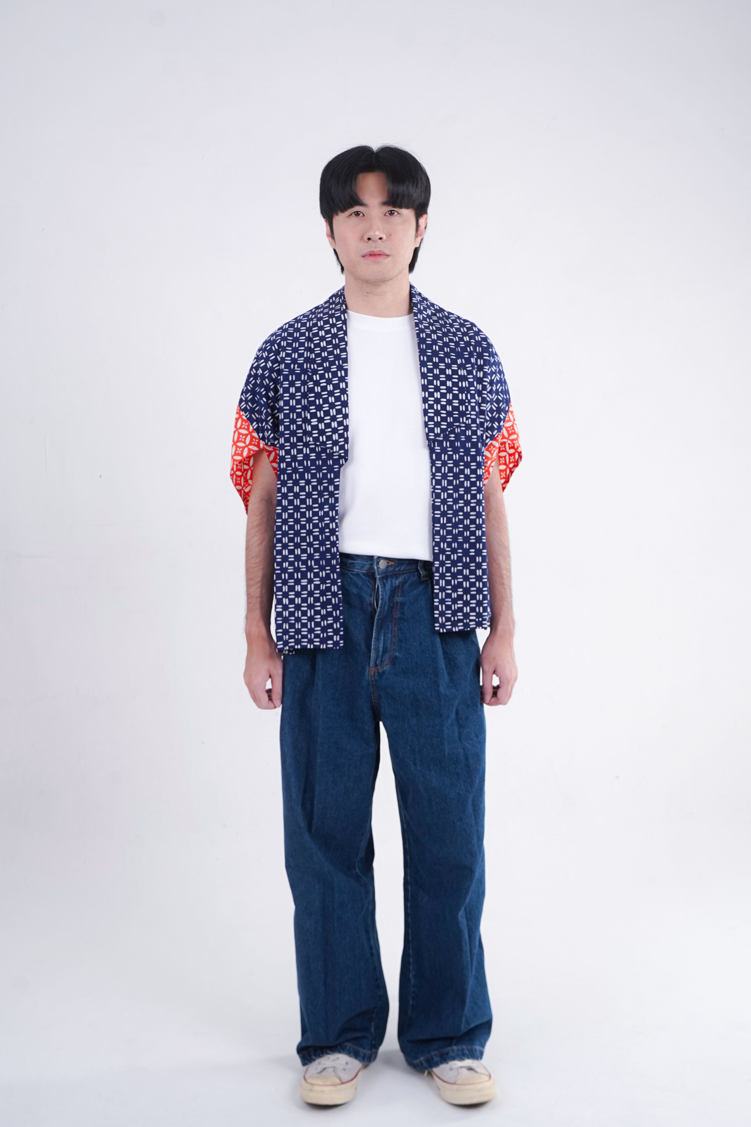Batik ENOM - Outer Lavre & Nova - Batik Cap Bahan Katun -  Outer Batik Modern - Outer Pria Wanita Unisex - Luminara Series