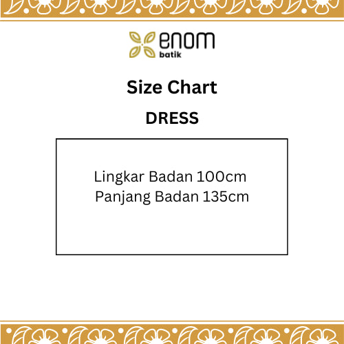 Batik ENOM - Dress dan Inner Batik Wanita - Nuansa: Kalea Dress dan Inner - Sale