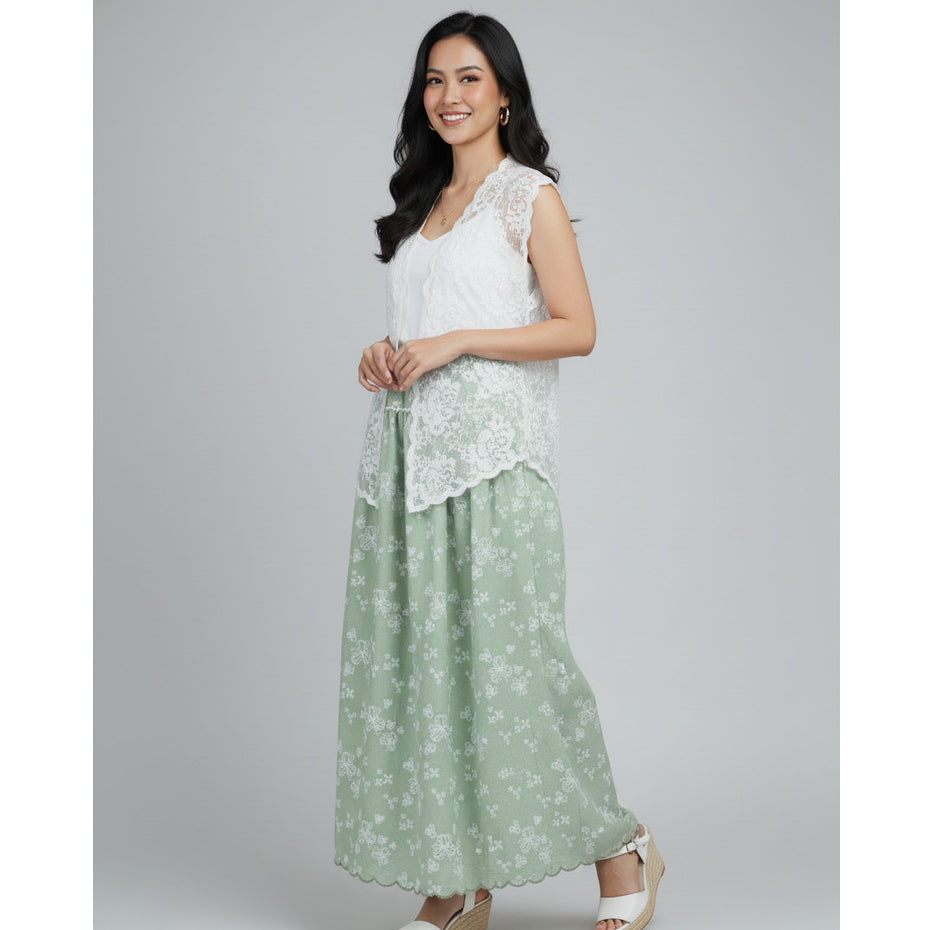 Batik ENOM - Rok Batik Lunara - Rok Kanira - Rok Aranya - Rok Batik Cap Bahan Katun - Rok Batik Wanita Premium - Rona Bumi Series