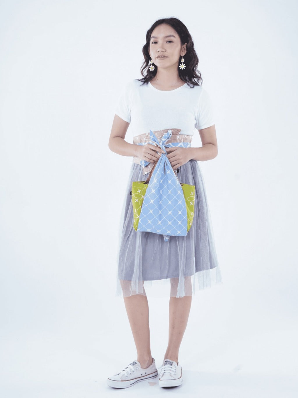 Batik ENOM - Hand Bag Mina  - Batik Cap Bahan Katun - Batik Modern Premium - Pijar Series