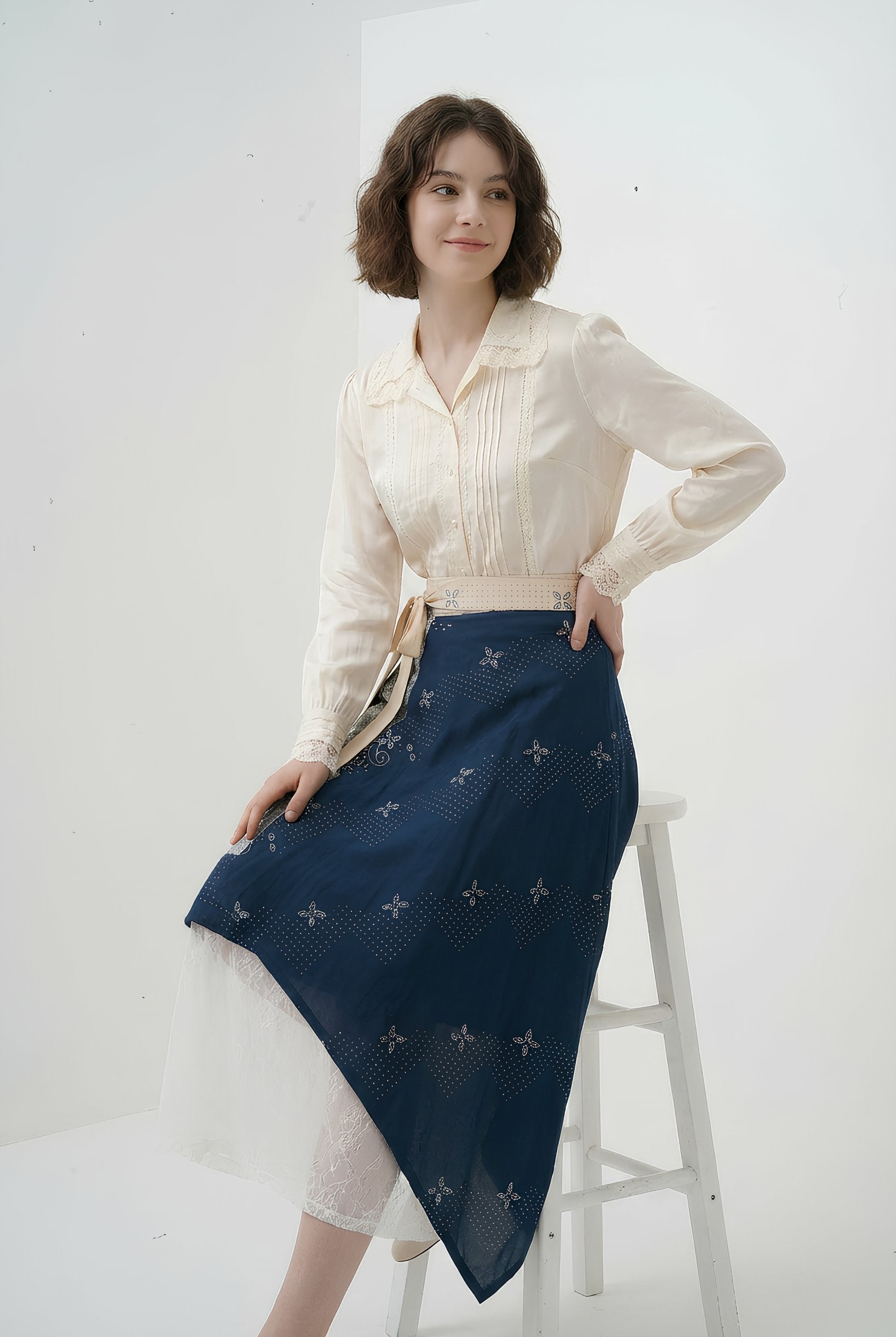 Batik ENOM X Pisalin - Rok Kezia  - Sinar Kasih