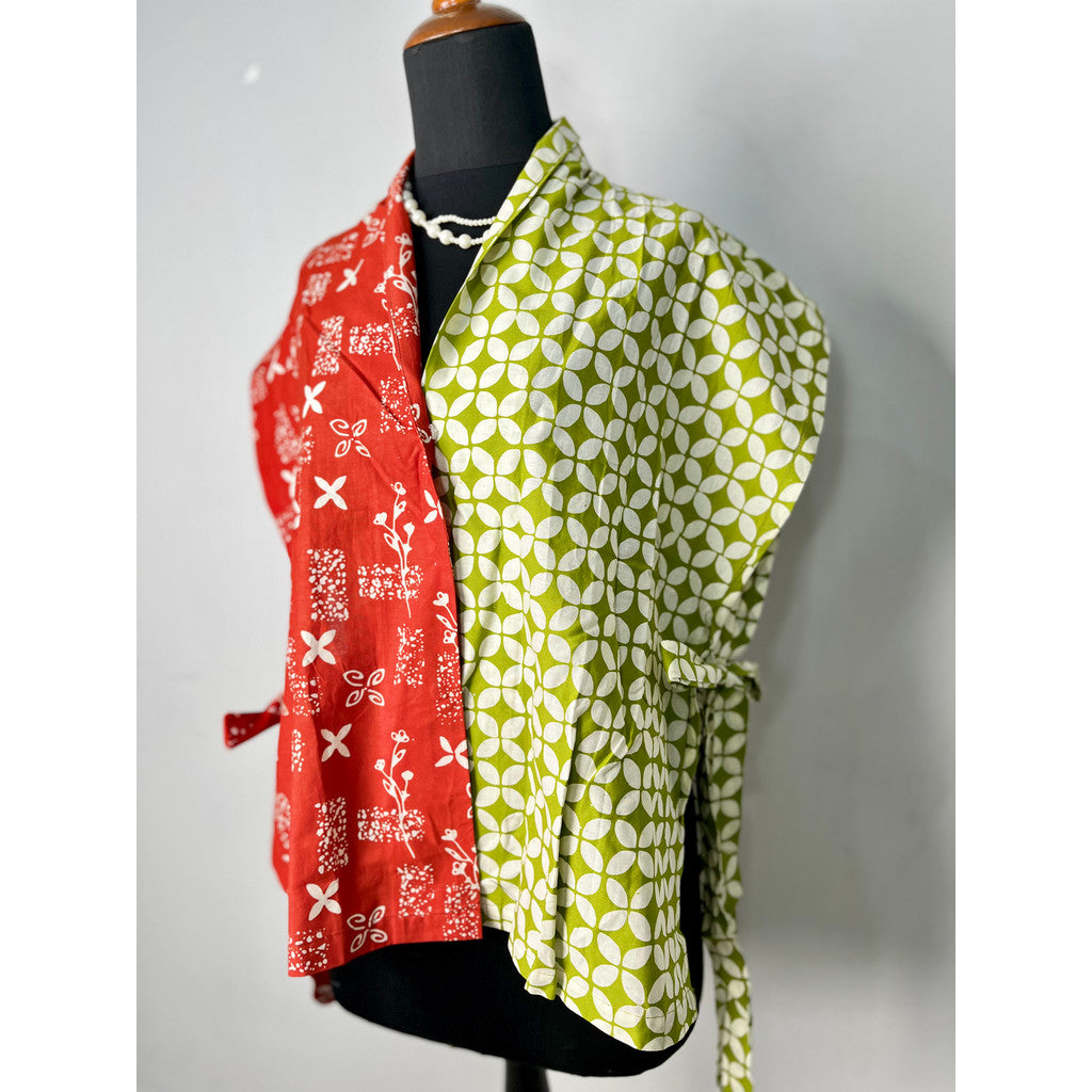 Batik ENOM - Blus Luma -  Batik Cap Bahan Katun - Blus Batik Modern Wanita - Astacala Series