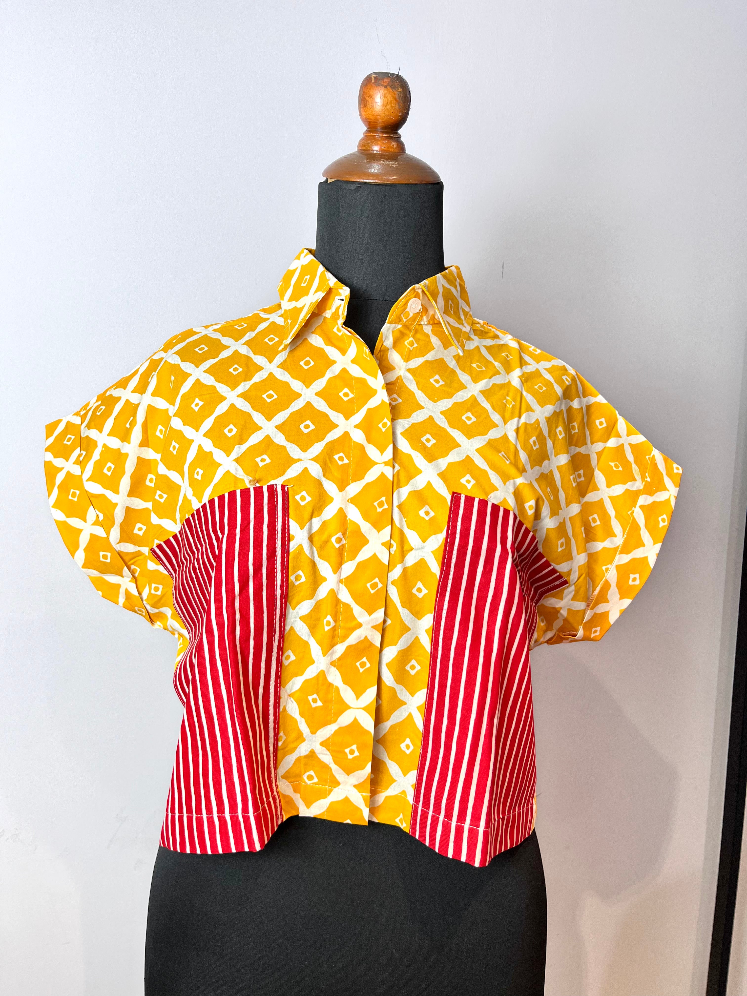 Batik ENOM - Blouse Clara - Baju Batik Wanita Modern
