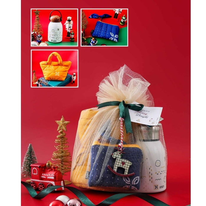 Batik ENOM - GIFT SET NATAL SINAR KASIH - Hampers Natal - Merry Chrismast New Year
