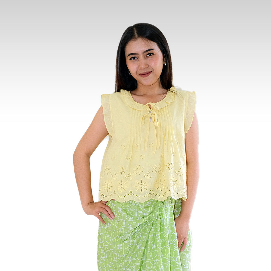 Asterra — Blus Tanpa Lengan – Batik ENOM