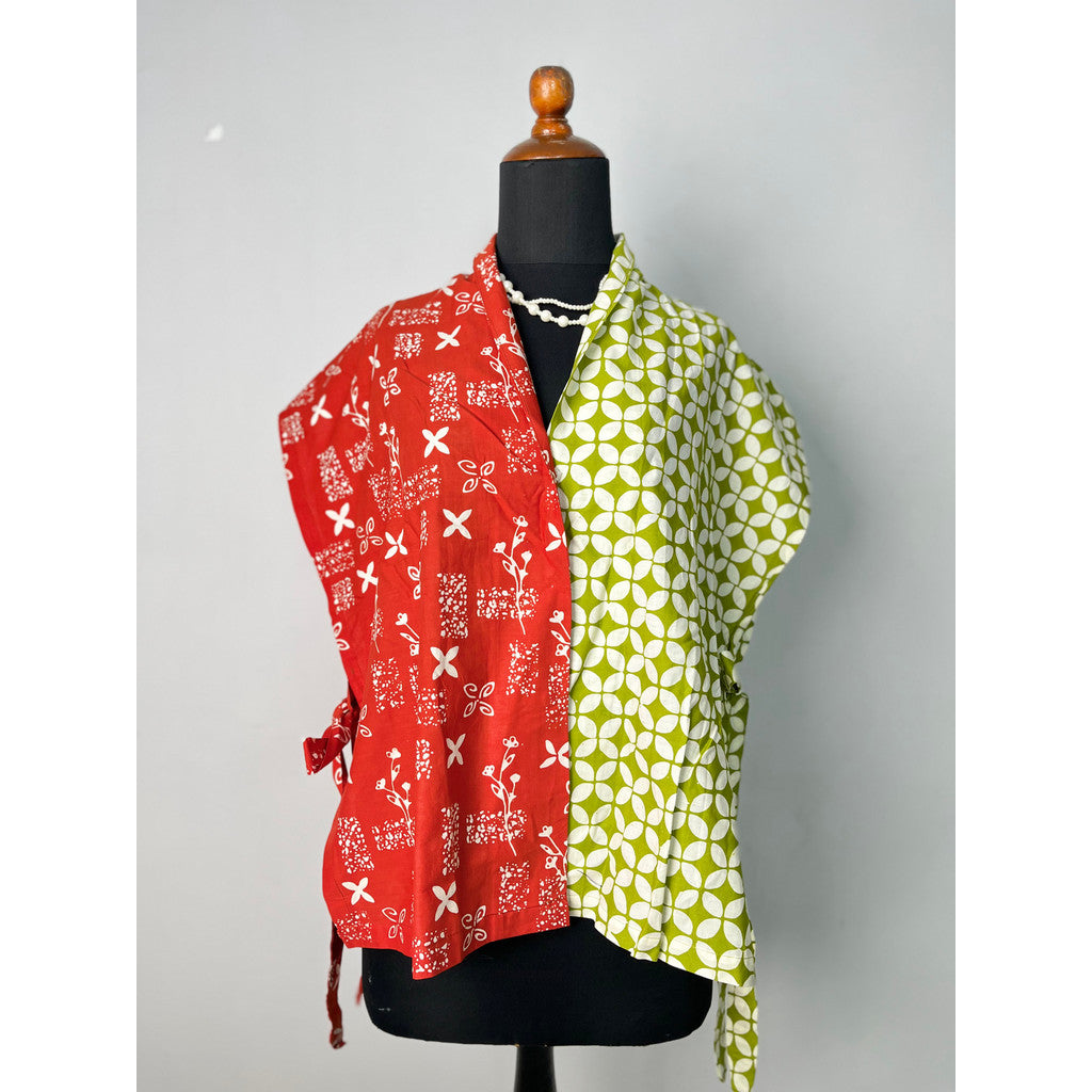 Batik ENOM - Blus Luma -  Batik Cap Bahan Katun - Blus Batik Modern Wanita - Astacala Series