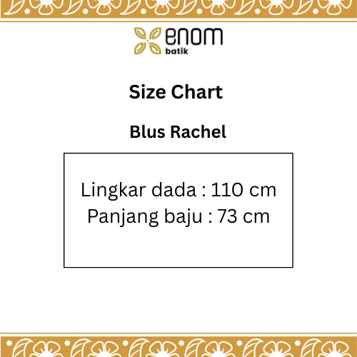 Batik ENOM X Pisalin - Blus Rachel - Sinar Kasih