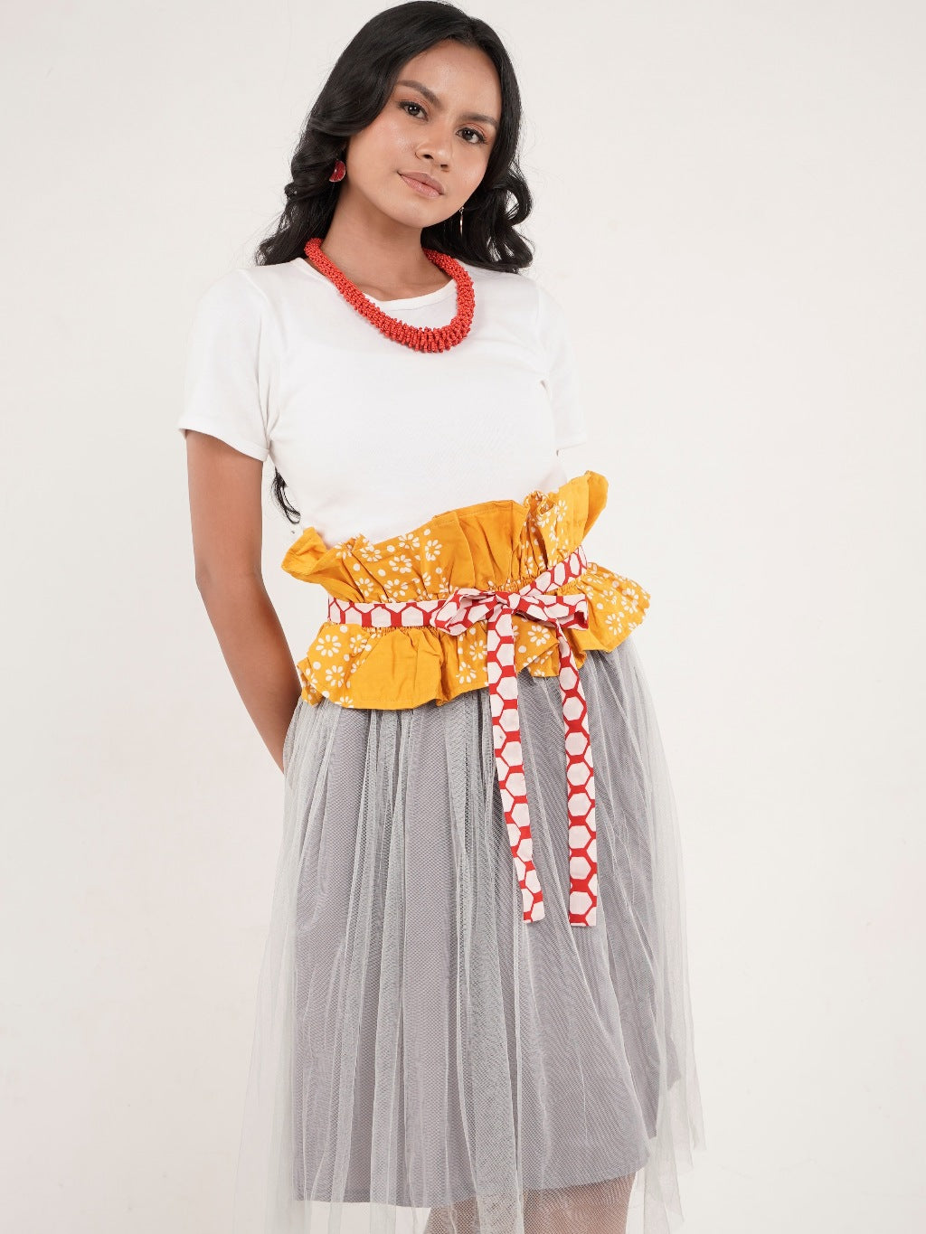 Batik ENOM - Obi Belt Batik Cap Bahan Katun - Obi Belt Modern - Patchwork Menawan Series