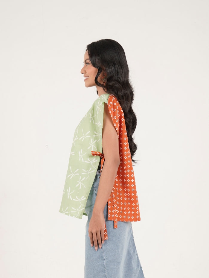 Batik ENOM - Outer Jio - Batik Cap Bahan Katun - Batik Wanita Modern - Patchwork Menawan Series