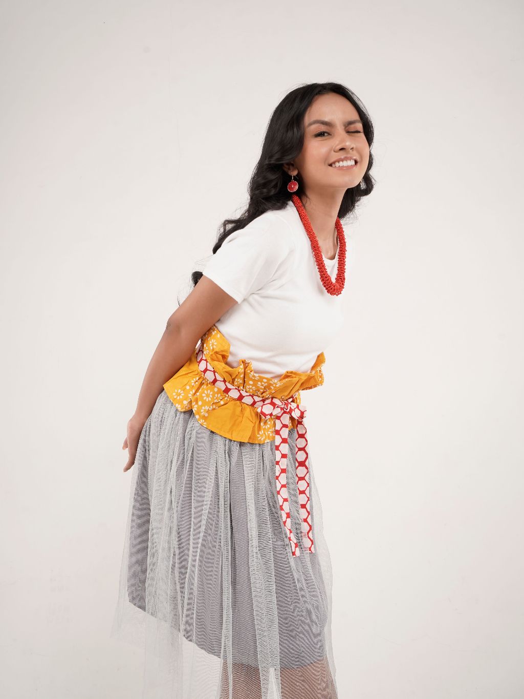 Batik ENOM - Obi Belt Batik Cap Bahan Katun - Obi Belt Modern - Patchwork Menawan Series