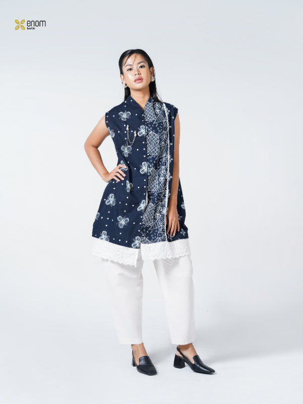Batik ENOM - Blouse GAUNG SERAYA / Rhea Noura - Blouse Batik Cap Premium