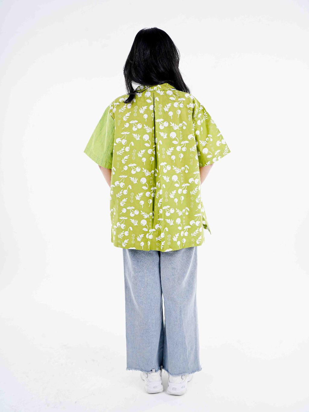 Batik ENOM - Outer Este - Batik Cap Bahan Katun - Outer Batik Wanita Modern - Rasa Tropical Series