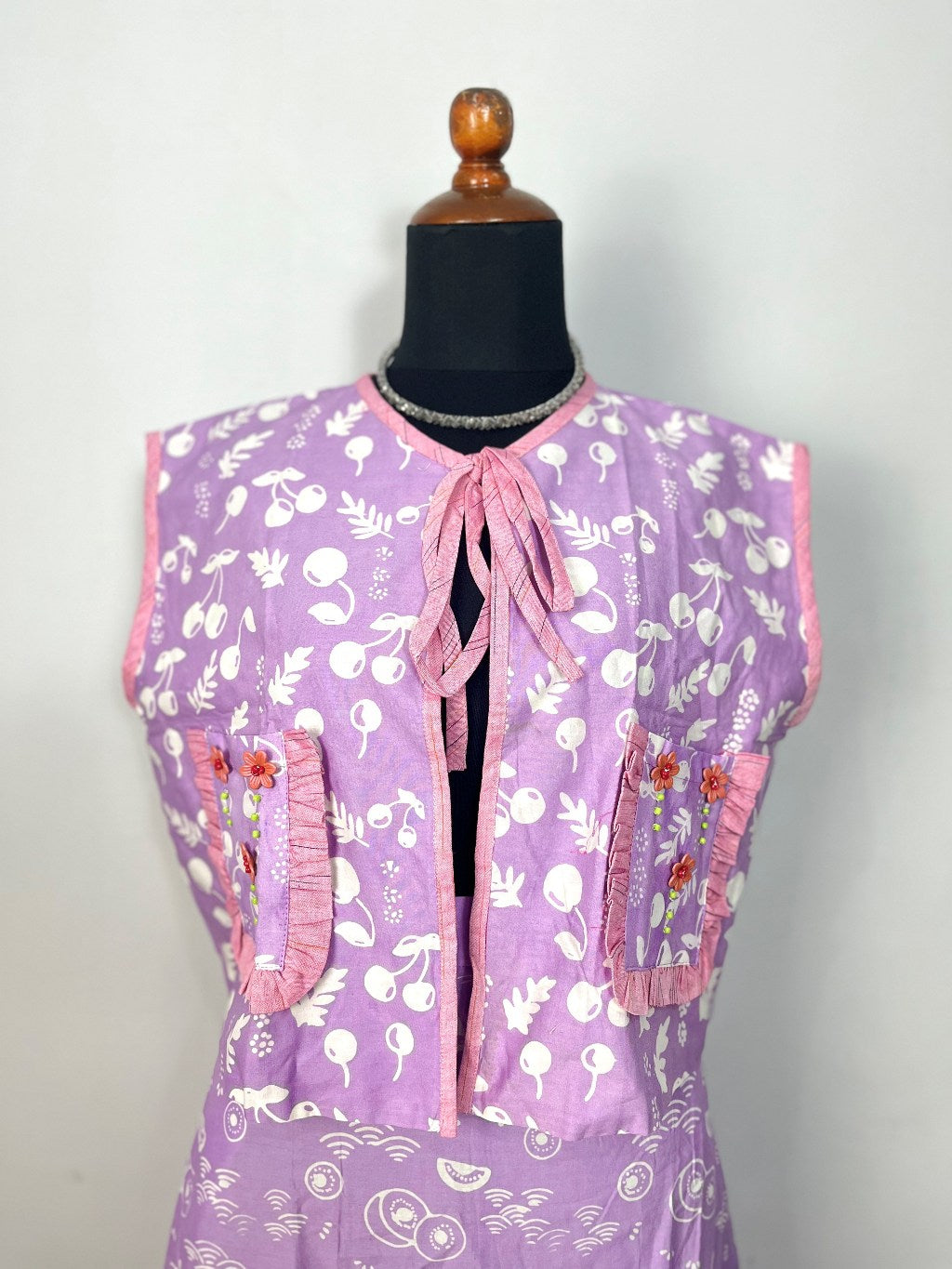 Batik ENOM - Outer Lovia & Rok Ayunda - Batik Cap Bahan Katun - Outer Batik Wanita Modern - Rasa Tropical Series