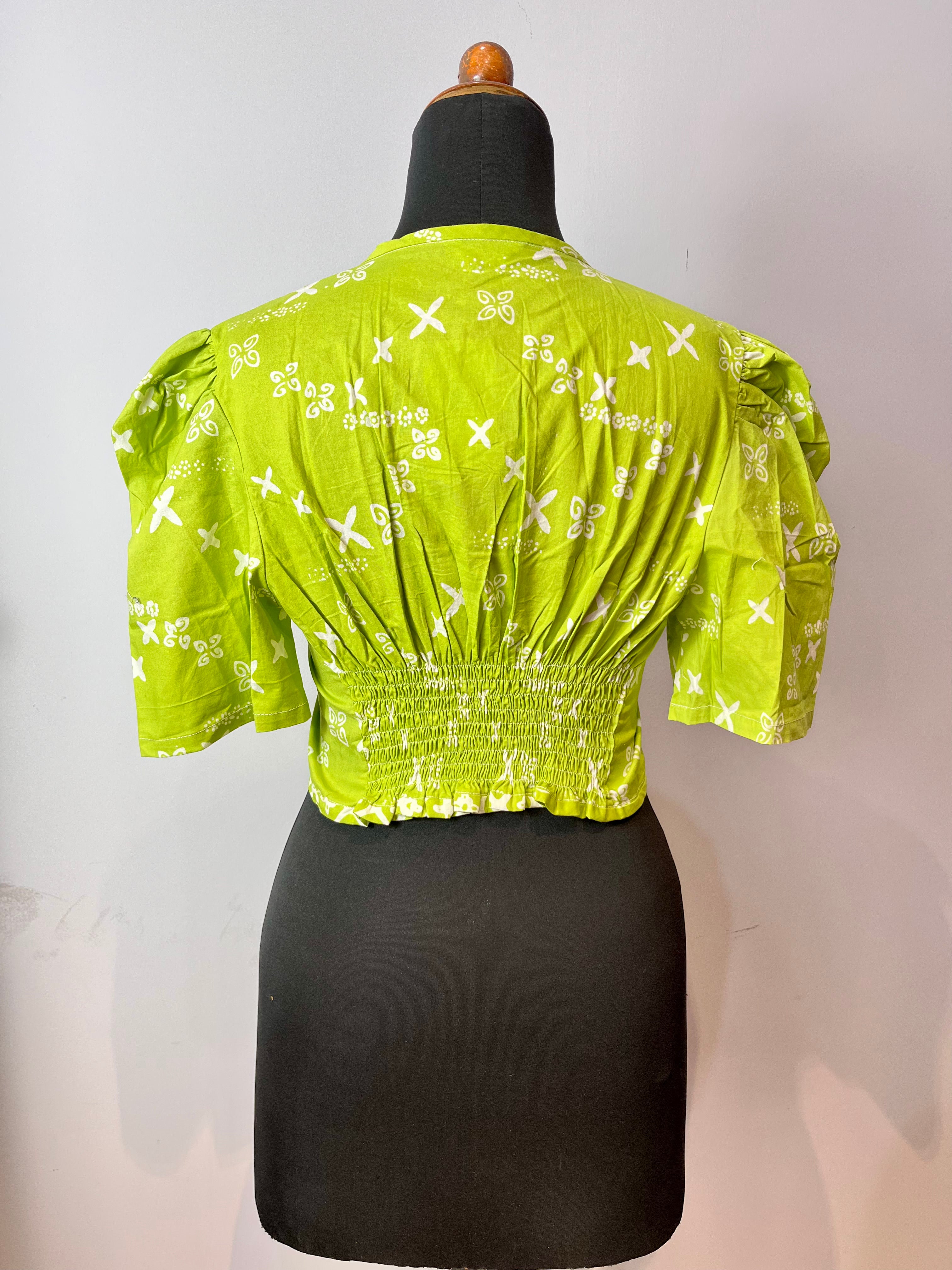 Batik ENOM - Blouse Lucy - Baju Batik Wanita Modern