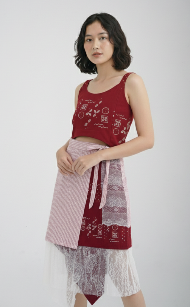 Batik ENOM X Pisalin - Rok Kezia  - Sinar Kasih