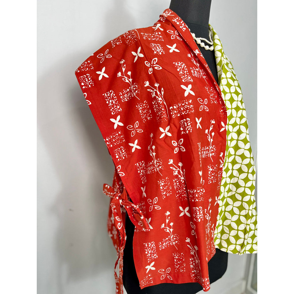 Batik ENOM - Blus Luma -  Batik Cap Bahan Katun - Blus Batik Modern Wanita - Astacala Series