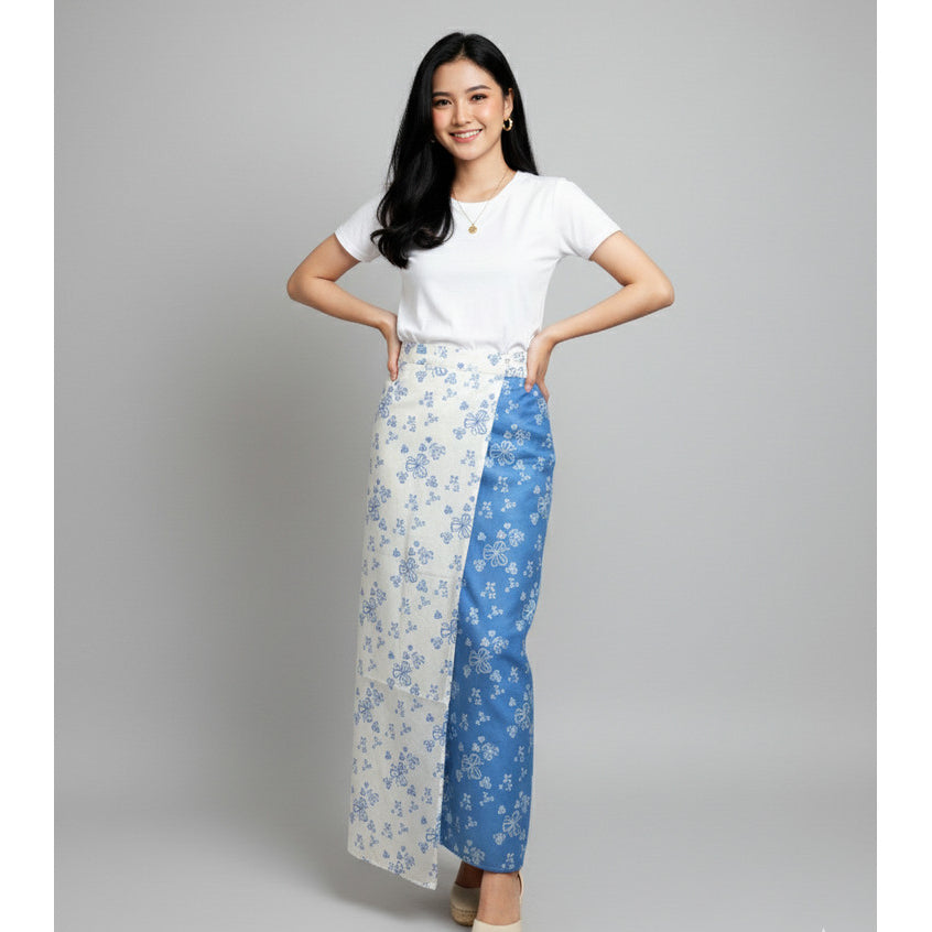 Batik ENOM - Rok Batik Lunara - Rok Kanira - Rok Aranya - Rok Batik Cap Bahan Katun - Rok Batik Wanita Premium - Rona Bumi Series