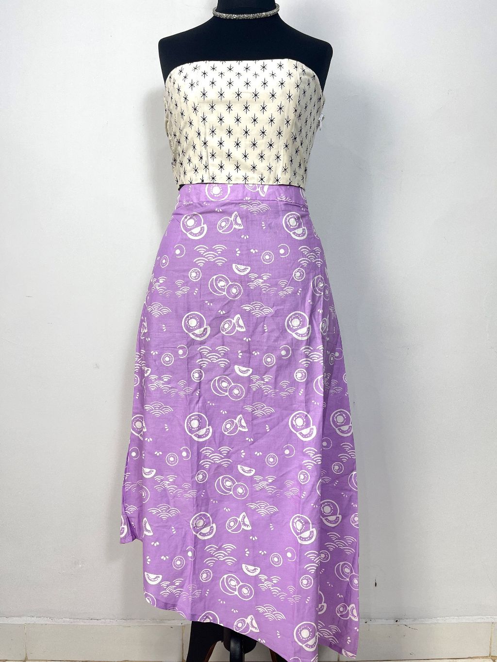 Batik ENOM - Outer Lovia & Rok Ayunda - Batik Cap Bahan Katun - Outer Batik Wanita Modern - Rasa Tropical Series