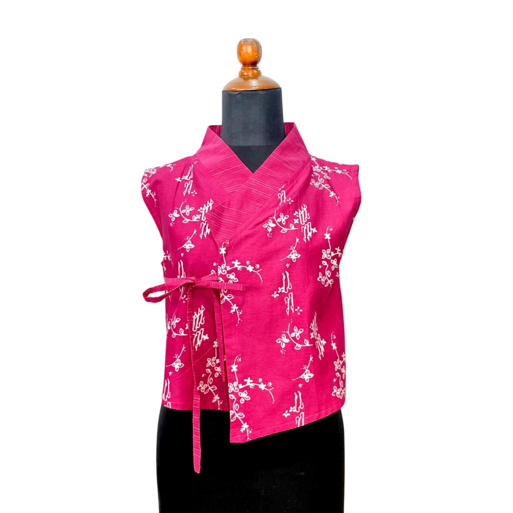 Batik ENOM - Batik Set Wanita Modern Niskala - Rinaya & Tirana - Batik Cap Bahan Katun - Langit Senja Series