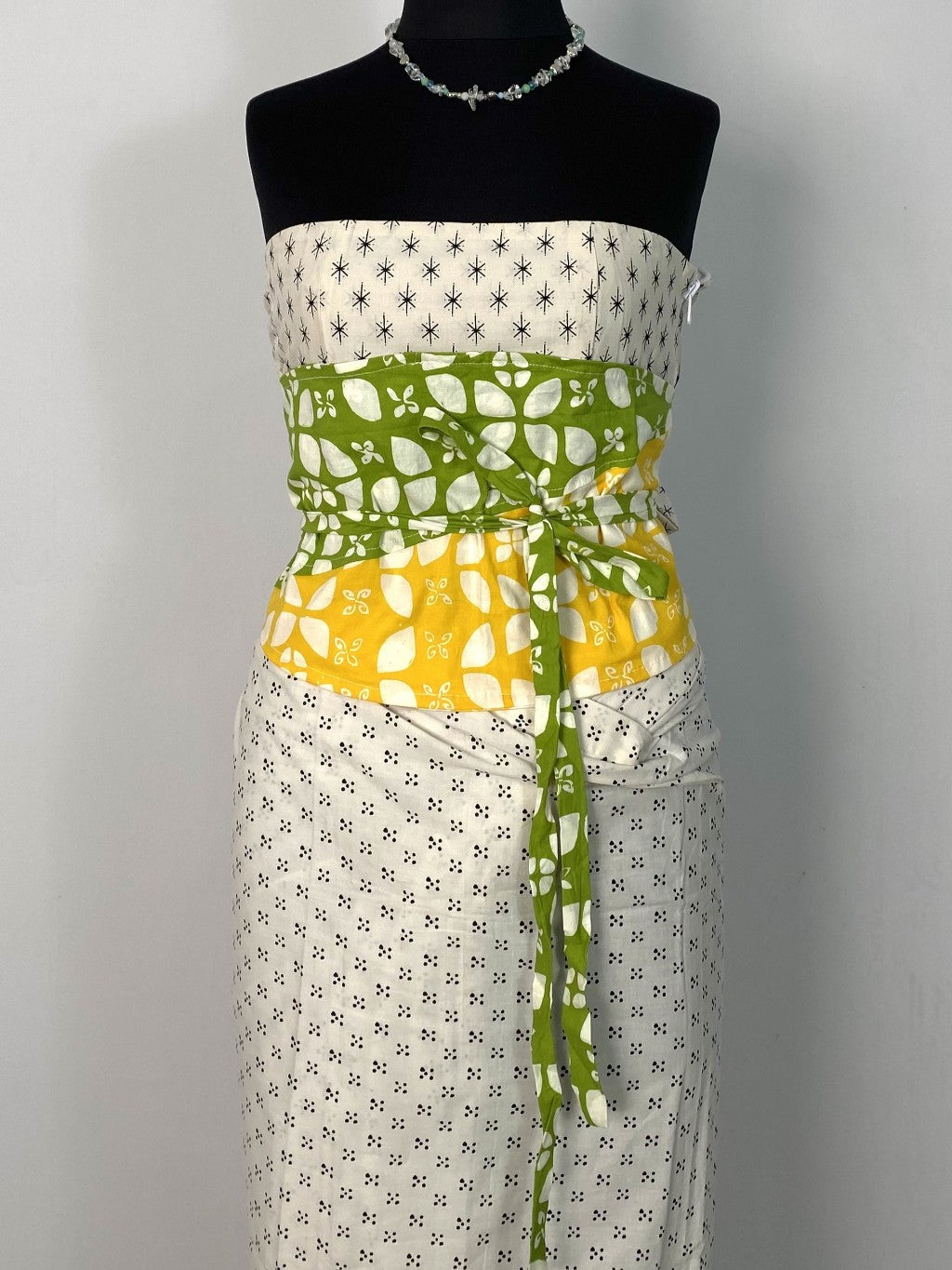Batik ENOM - Obi Oliv & Mia  Batik Cap Bahan Katun - Obi Belt Batik  - Obi Belt Modern Saujana Series