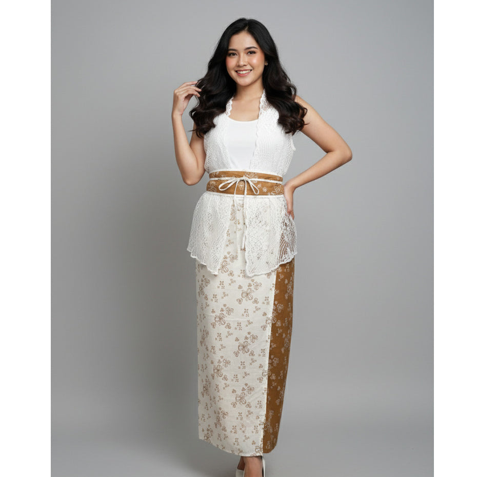 Batik ENOM - Rok Batik Lunara - Rok Kanira - Rok Aranya - Rok Batik Cap Bahan Katun - Rok Batik Wanita Premium - Rona Bumi Series