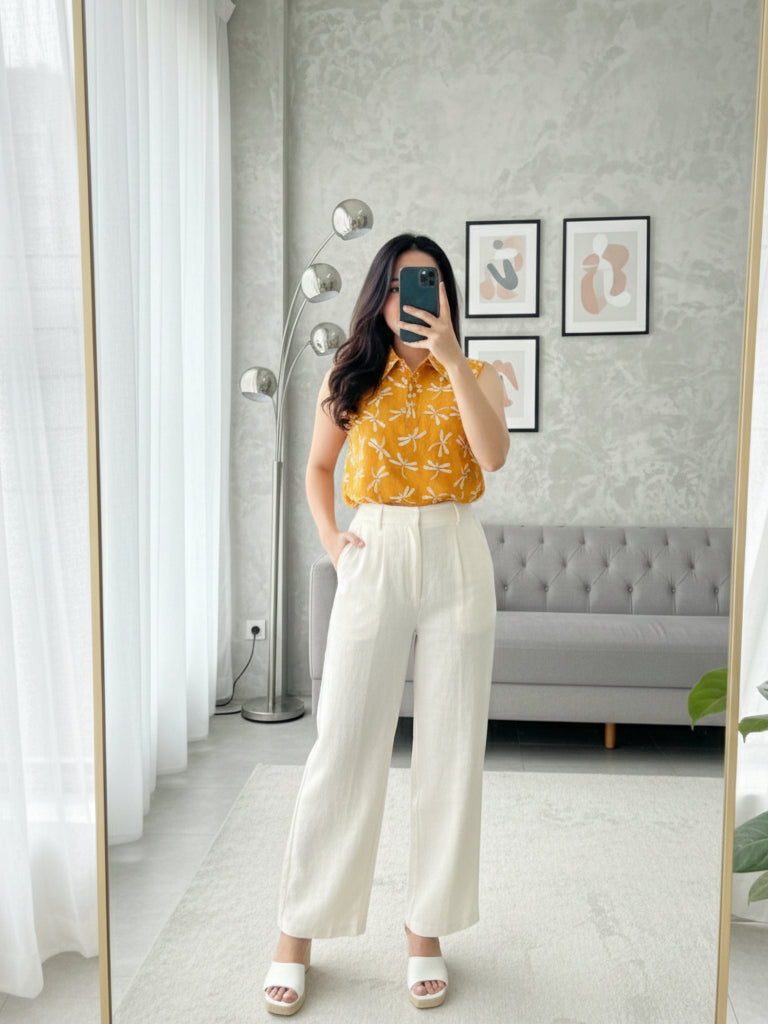 Batik ENOM - Nara - Anggi - Cala - Sinta - Blouse Tanpa Lengan Wanita - Baju Tanpa Lengan - Baju Padel Wanita