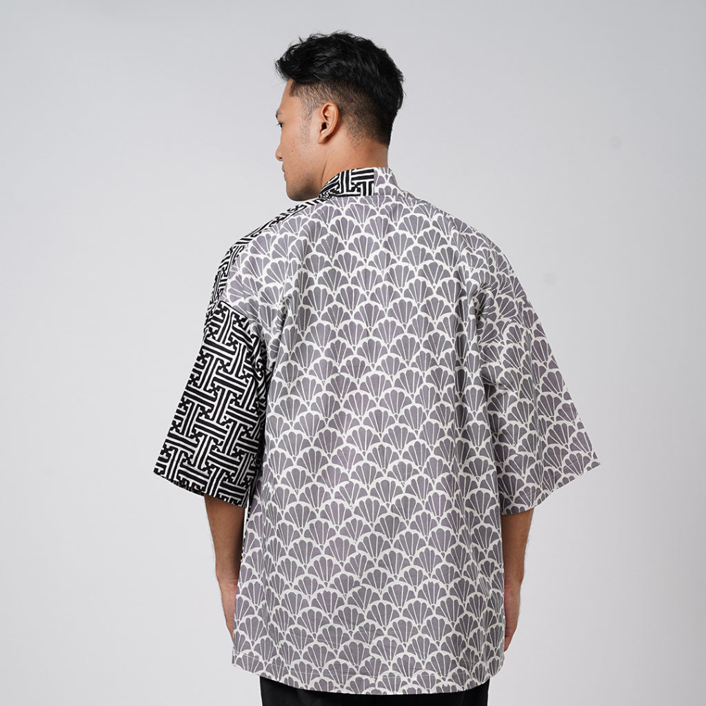 Batik ENOM - Kimono Outer Batik Modern Pria Oka Series