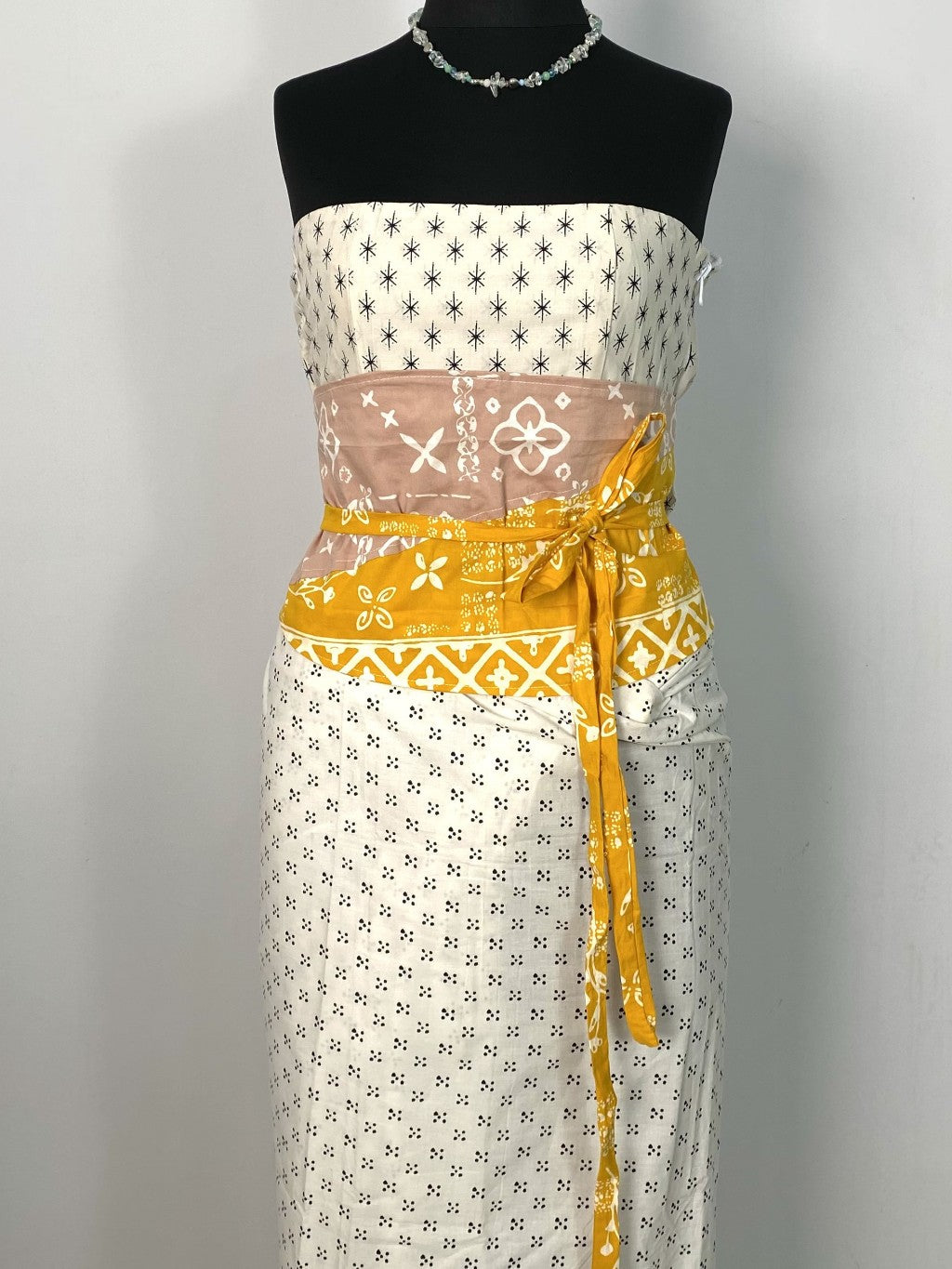 Batik ENOM - Obi Oliv & Mia  Batik Cap Bahan Katun - Obi Belt Batik  - Obi Belt Modern Saujana Series