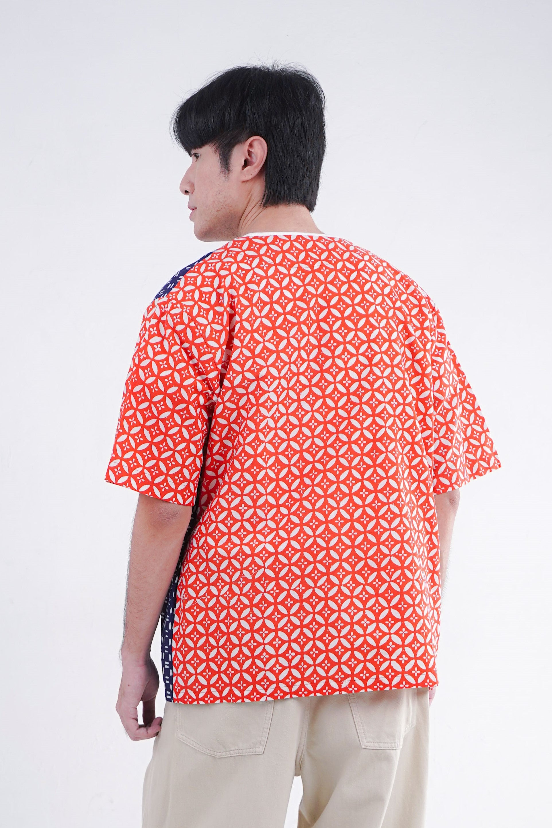 Batik ENOM - Outer Lavre & Nova - Batik Cap Bahan Katun -  Outer Batik Modern - Outer Pria Wanita Unisex - Luminara Series