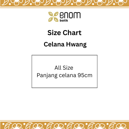 Batik ENOM - Celana Hwang - Celana batik wanita Tapestry