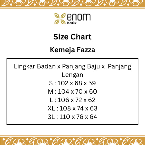 Batik ENOM - Blus Tamira - Rok Jenira - Kemeja Fazza - Batik Cap Bahan Dobby Kombinasi Katun Bordir - Baju Batik Wanita Modern - Kemeja Batik - Raya Mosaic Series