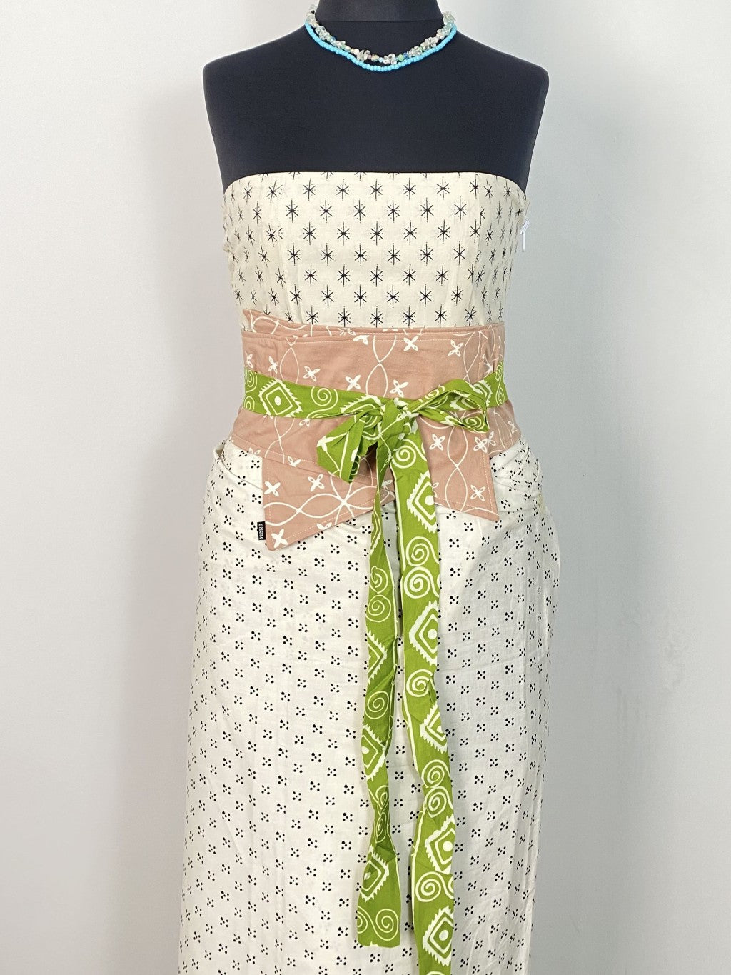 Batik ENOM - Obi Belt Duma  - Batik Cap Bahan Katun - Pijar Series - Obi Belt Batik  - Obi Belt Modern