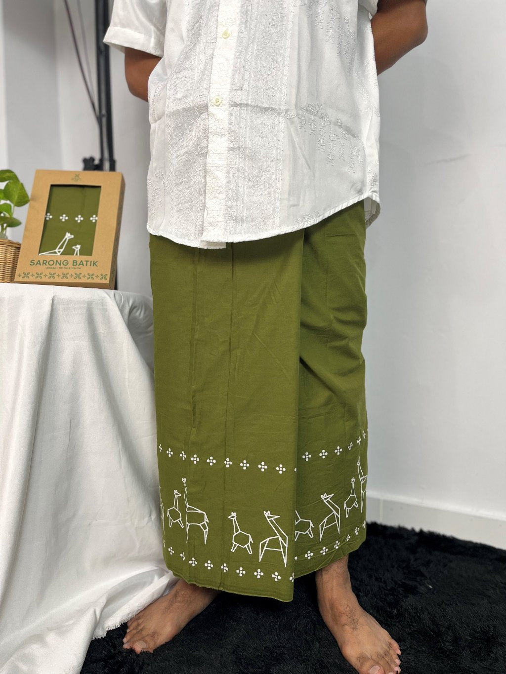 Batik ENOM - Sarung Batik Premium - Sarong Batik Pria Dewasa